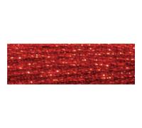DMC Light Effects Embroidery Floss 8.7yd-Red Ruby, Polyester, 8.7-Yards