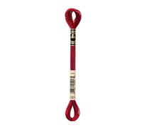 DMC Garn Embroidery Thread Light Effects Metallic 8 m E321 Red