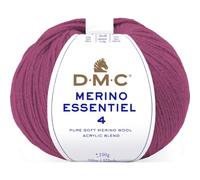 DMC Merino Essentiel-4 - hochwertiges Aran-Garn aus 50% Merinowolle & 50% Acryl, 8149, (Farbe 889)