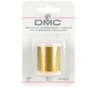 DMC Metallic Embroidery Thread 43.7yd-Gold