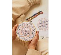 DMC Mindful Making Meditative Mandala Cross Stitch Duo Kit, Various, One Size, BK1953