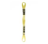 DMC Mouline floss/skein for sewing/embroidery - 8 metres - 3078 - Golden Yellow, Very Light