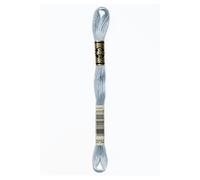DMC Mouline floss/skein for sewing/embroidery - 8 metres - 3752 - Antique Blue, Very Light