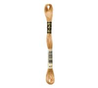 DMC Mouline floss/skein for sewing/embroidery - 8 metres - 437 - Tan, Light