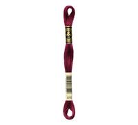 DMC Mouline floss/skein for sewing/embroidery - 8 metres - 815 - Garnet, Medium