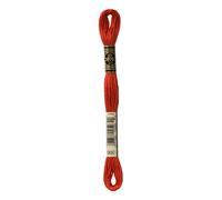 DMC Mouline floss/skein for sewing/embroidery - 8 metres - 900 - Burnt Orange, Dark