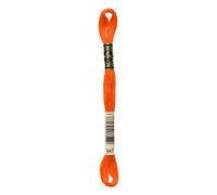 DMC Mouline floss/skein for sewing/embroidery - 8 metres - 947 - Burnt Orange