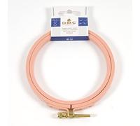 DMC MP001/105 Orange Round Embroidery Drums, Wood, 10.5 x 1.5 x 10.5 cm