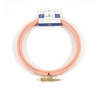 DMC MP001/125 Orange Round Embroidery Drums, Wood, 12.5 x 1.5 x 12.5 cm