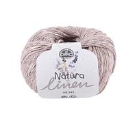 DMC Natura Linen Yarn, Brown (134), 50g