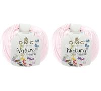 DMC Natura Yarn, 100% Cotton, Rose Layette (N06), 50g (Pack of 2)