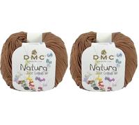 DMC Natura Yarn, 100% Cotton, Siena (N41), 50g (Pack of 2)
