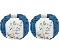 DMC Natura Yarn, 100% Cotton, Star Light (N27), 50g (Pack of 2)
