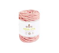 DMC Nova Vita Cotton Macrame Yarn 4mm Thick, 250g Cotton Cord, Hanging Flower Pot Knot, Also to Knit, Crochet For Needle Thickness 12mm - 041