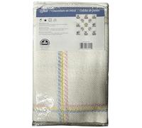 DMC Nursery Time Afghan 14 Count 38-inch x 38-inchRainbow
