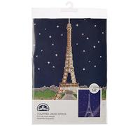 DMC Paris by Night Kit, Includes Aida Fabric, Needle, Stranded Cotton Threads and Instructions