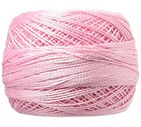DMC Pearl Cotton Ball Size 12 141yd-Light Mauve
