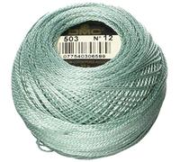 DMC Pearl Cotton Ball Size 12 141yd, Medium Blue Green