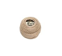 DMC Pearl Cotton Ball Size 12 141yd-Very Light Beige Brown
