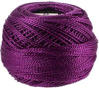 DMC Pearl Cotton Ball Size 8 87yd-Dark Fuchsia