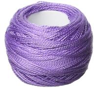 DMC Pearl Cotton Ball Size 8 87yd, Dark Lavender