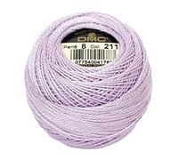 DMC Pearl Cotton Ball Size 8 87yd-Light Lavender