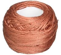DMC Pearl Cotton Ball Size 8 87yd-Medium Terra Cotta