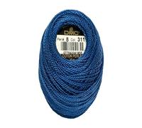 DMC Pearl Cotton Balls Size 8 - 95 Yards-Medium Navy Blue
