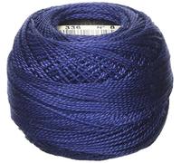 DMC Pearl Cotton Balls Size 8-95 Yards-Navy Blue