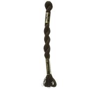 DMC Pearl Cotton Skein Size 5 27.3yd-Black Brown