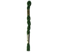 DMC Pearl Cotton Skein Size 5 27.3yd-Very Dark Hunter Green