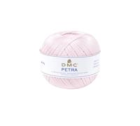 DMC Petra Yarn, 100% Cotton, Baby Pink (54461), Size 5