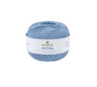DMC Petra Yarn, 100% Cotton, Blue (5799), Size 5