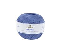 DMC Petra Yarn, 100% Cotton, Blue (5797), Size 5