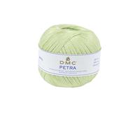 DMC Petra Yarn, 100% Cotton, Light Green, Size 5