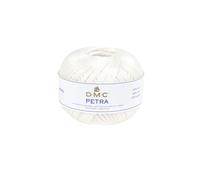 DMC Petra Yarn, 100% Cotton, Off White (54460), Size 5