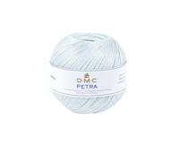 DMC Petra Yarn, 100% Cotton, Pastel Blue (54462), Size 5