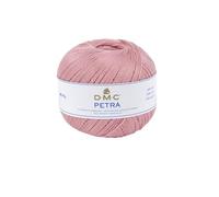 DMC Petra Yarn, 100% Cotton, Pink (53326), Size 5