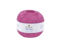 DMC Petra Yarn, 100% Cotton, Pink, Size 5