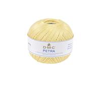 DMC Petra Yarn, 100% Cotton, Yellow (5745), Size 5