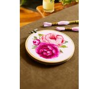 DMC Pink Peonies - Medium Kit