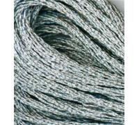 DMC 317W-E415 Light Effects Polyster Embroidery Floss, 8.7-Yard, Pewter