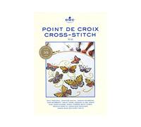 DMC Point de Croix Cross Stitch Book featuring 35 new Stranded Cotton colours
