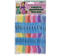 DMC Prism Craft Sweets Thread Pack, 100 Percent Cotton, Multi-Colour, Medium