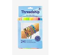 DMC Prism-NEON Prism 6-Strand Floss Pack 8.7 yd, Neon, Pack of 24