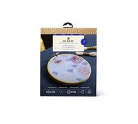 DMC Ranunculus (14.5cm) Cross Stitch Embroidery Kit - 1 Set