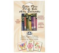 DMC Satin Floss Collection Pack 8.7yd 8/Pkg-Pastel Whispers, Rayon, Colors May Vary, 8.7-Yards