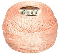 DMC Pearl Cotton Balls Size 8-95 Yards-Peach