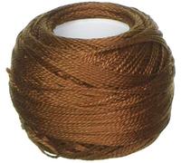 DMC Garn Pearl Cotton Ball Size 8 - 87 yd - Medium Brown