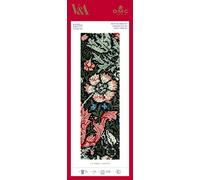 DMC Stitch Kit Compton - J.H. Dearle, Includes No. 25 Embroidery Thread, Embroidery Needle, Aida Tape · White 16 Count and Design